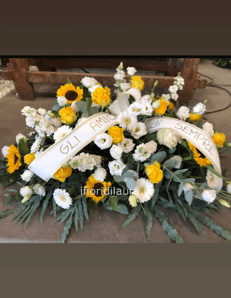 Cuscino funebre con fascia SMALL