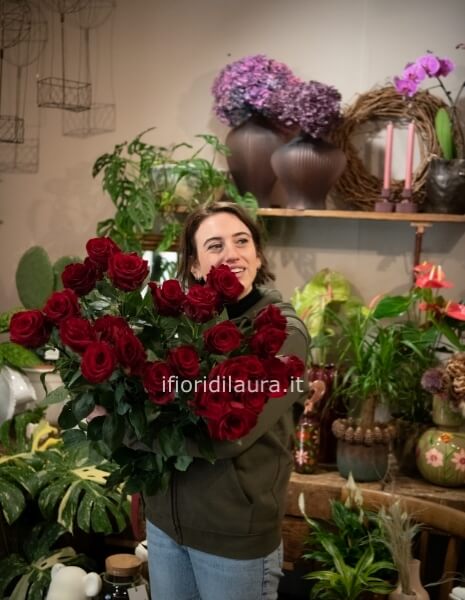 Rose rosse lunghe 