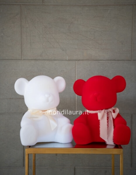 orsetto in velluto h30cmt